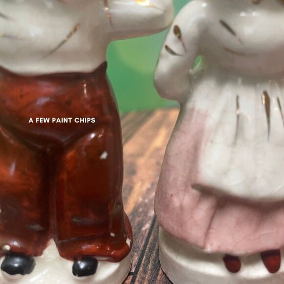 1940s/1950s 'Turnabout' Salt & Pepper Shakers – Made in Japan - Picture 6 of 9